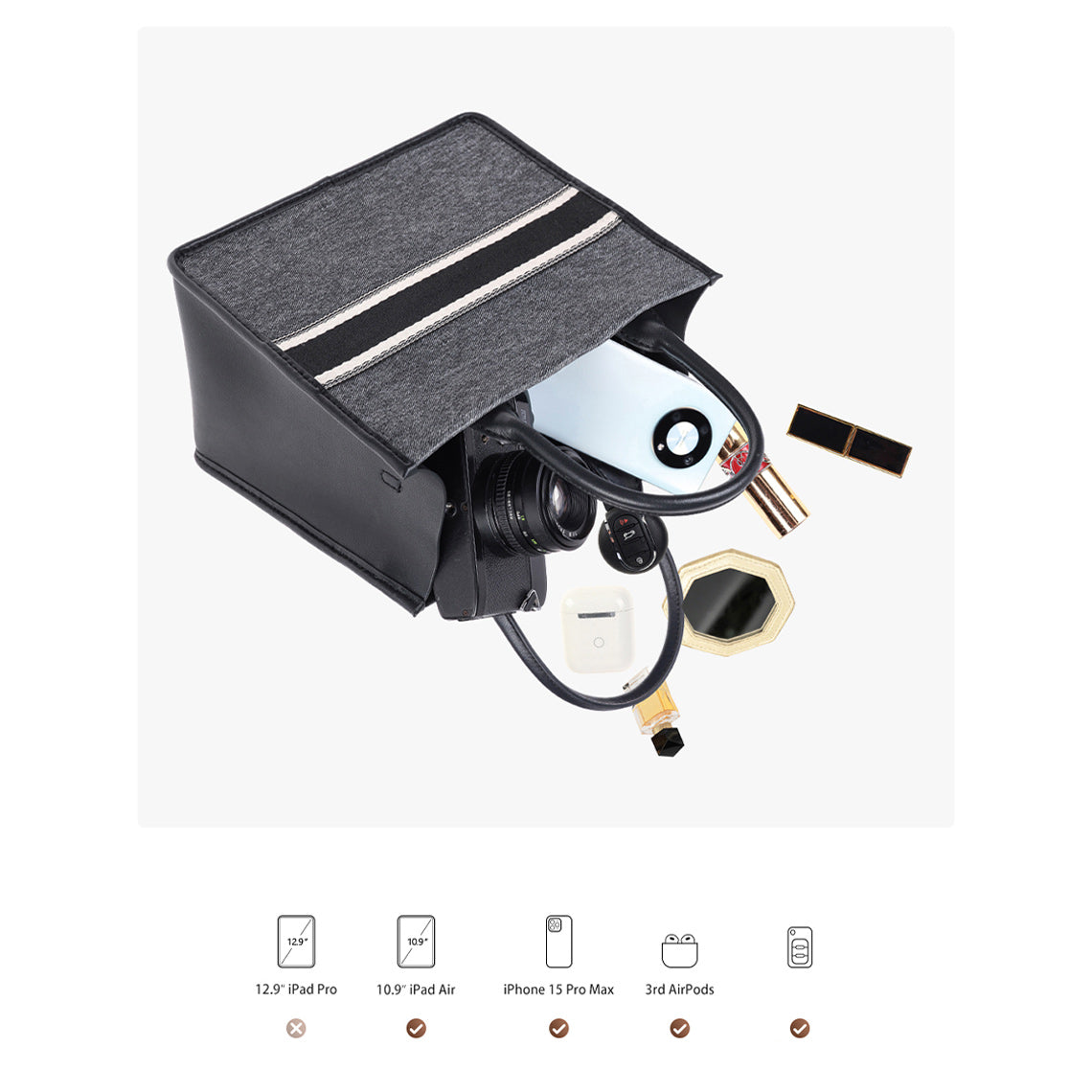 Wirkin® Leather Book Tote Bag DIY Kits