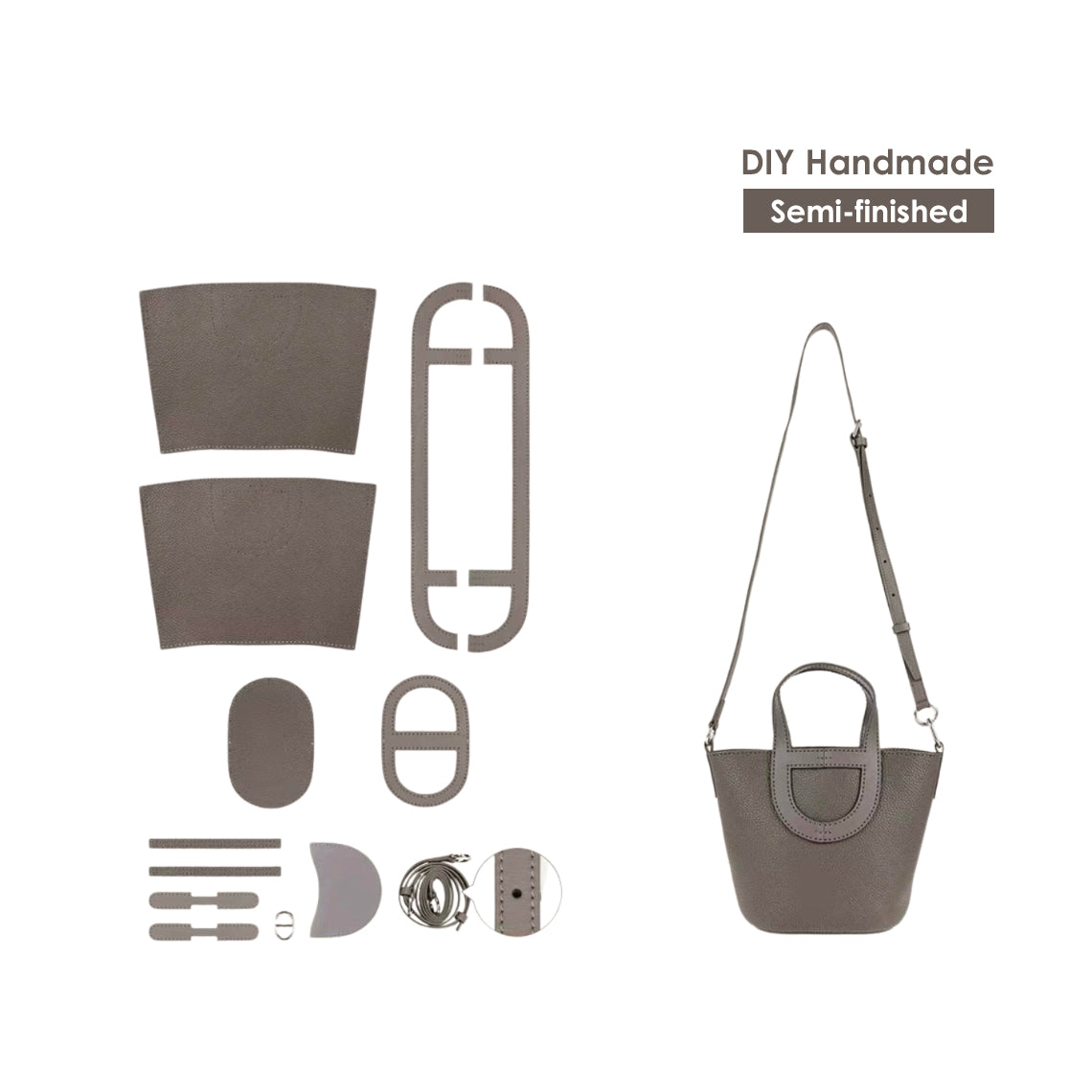 DIY In-The-Loop Bag Making Kit | Leather Bag Sewing Kits - Wirkin®