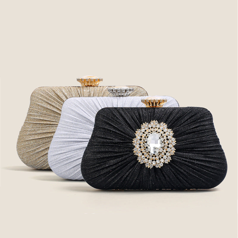 Women’s Large Rhinestone Evening Clutch Bags image 5