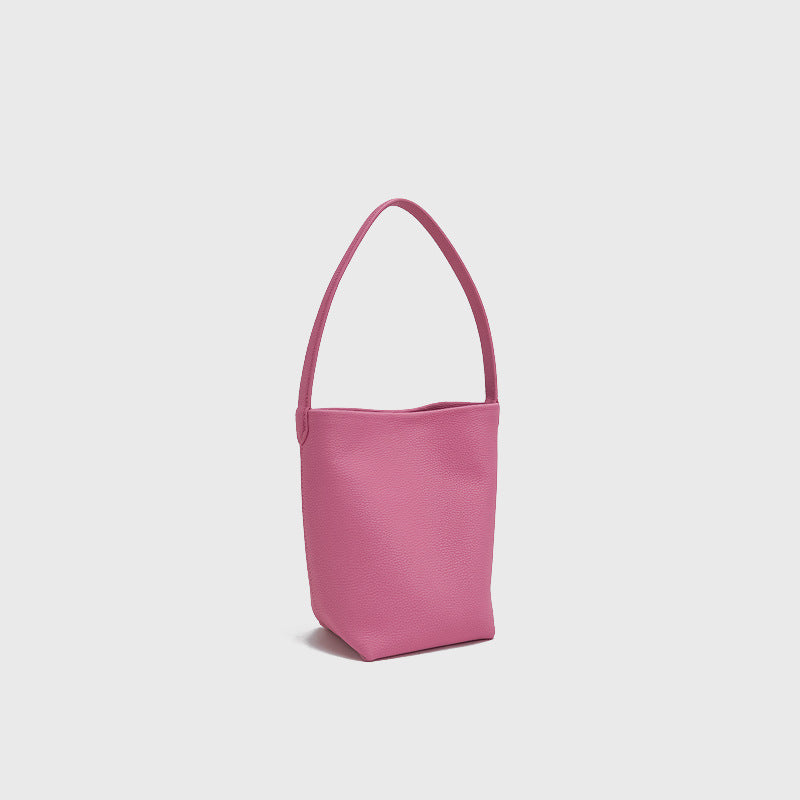 Women’s Genuine Leather Small Bucket Bags image