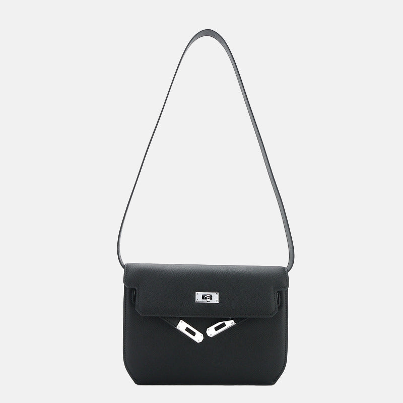 Women’s Genuine Leather Flap Shoulder Messenger Bags image