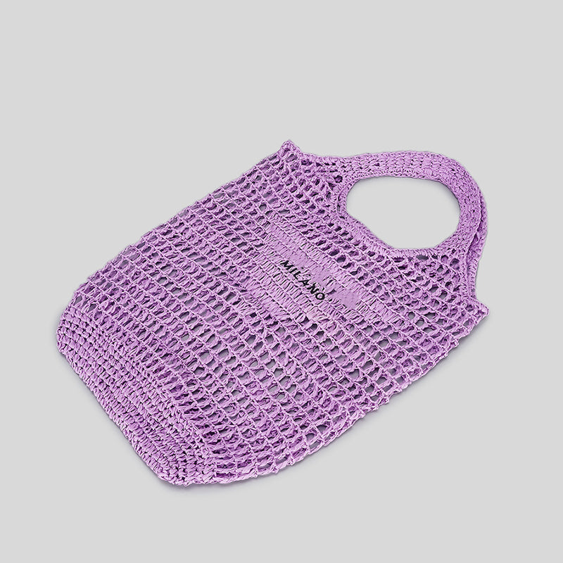 Women’s Straw Woven Hollow Out Beach Tote Bags image 4