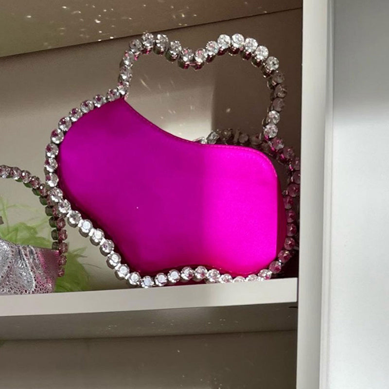 Women’s Rhinestones Trim Evening Clutch Bags image 4
