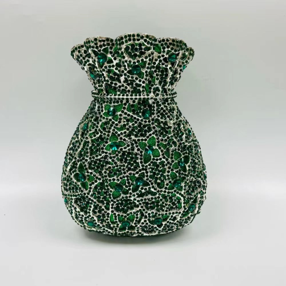 Women’s Full Rhinestones Pocket Evening Clutch Bags image 3
