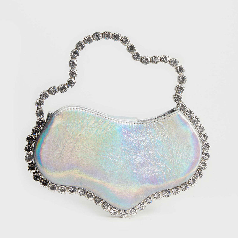 Women’s Rhinestones Trim Evening Clutch Bags image