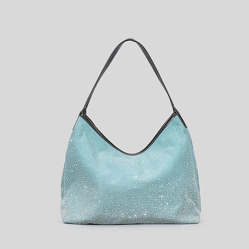 Women’s Rhinestone Canvas Hobo Bags image