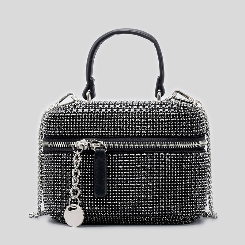 Women’s Sparkly Box Rhinestones Evening Bags image 6