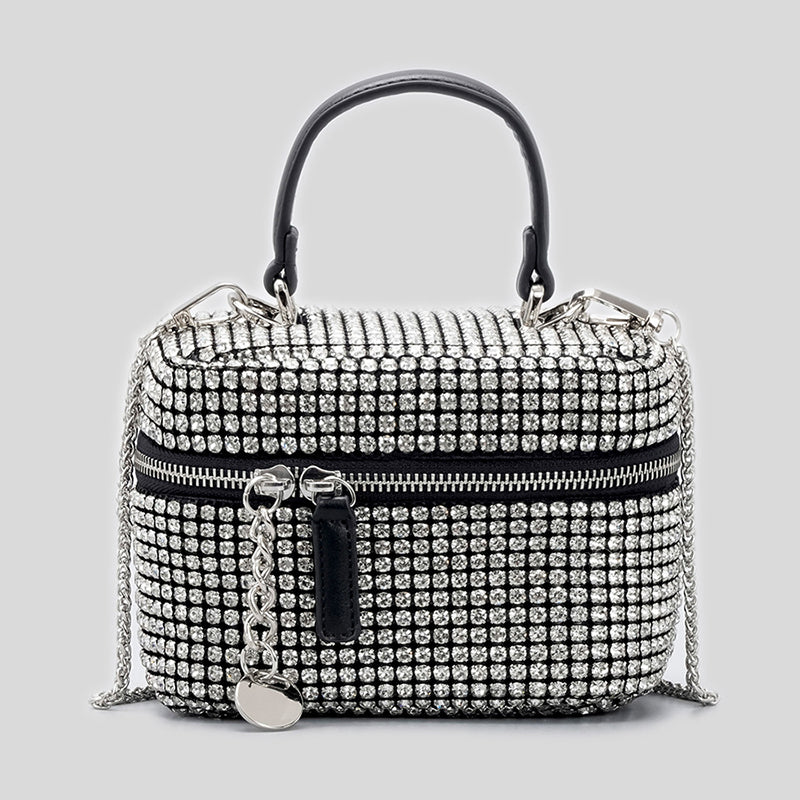 Women’s Sparkly Box Rhinestones Evening Bags image