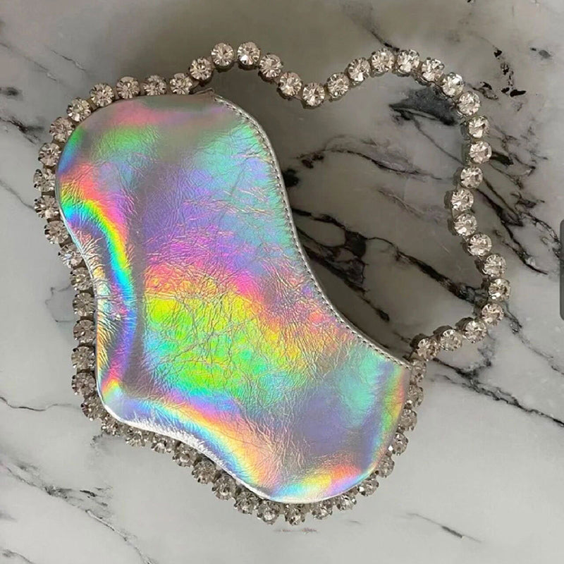 Women’s Rhinestones Trim Evening Clutch Bags image 2