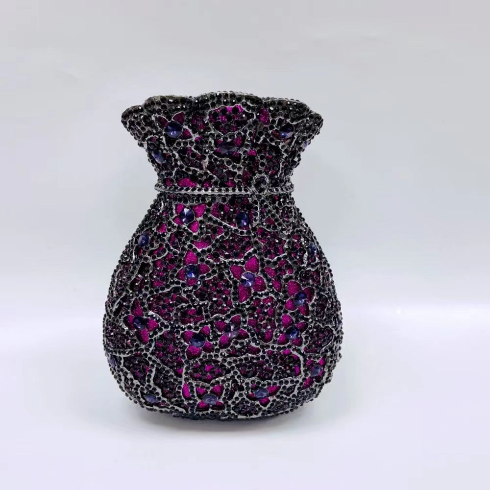 Women’s Full Rhinestones Pocket Evening Clutch Bags image 5
