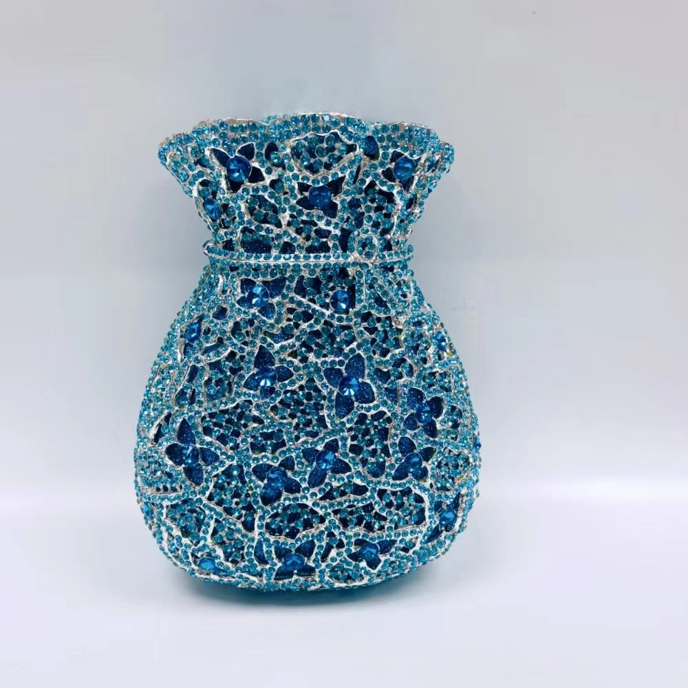 Women’s Full Rhinestones Pocket Evening Clutch Bags image 6