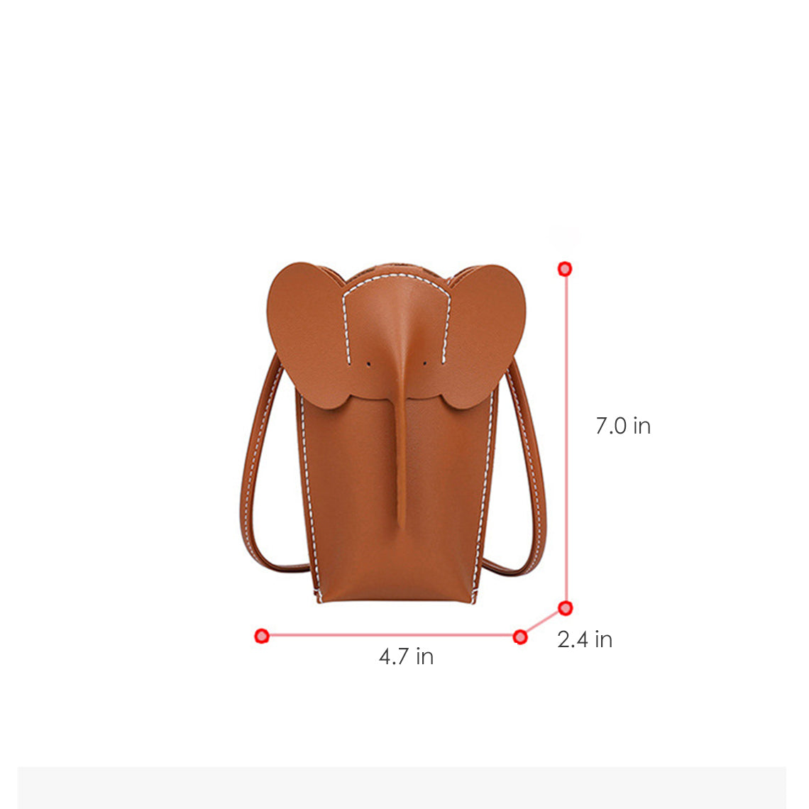 DIY Bag Making Kit | Handmade Elephant Purse Phone Bag Size - Wirkin™