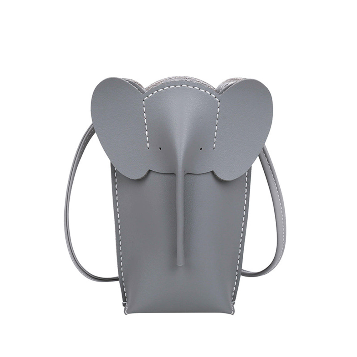 DIY Bag Making Kit | Grey Leather Elephant Purse Kit - Wirkin™