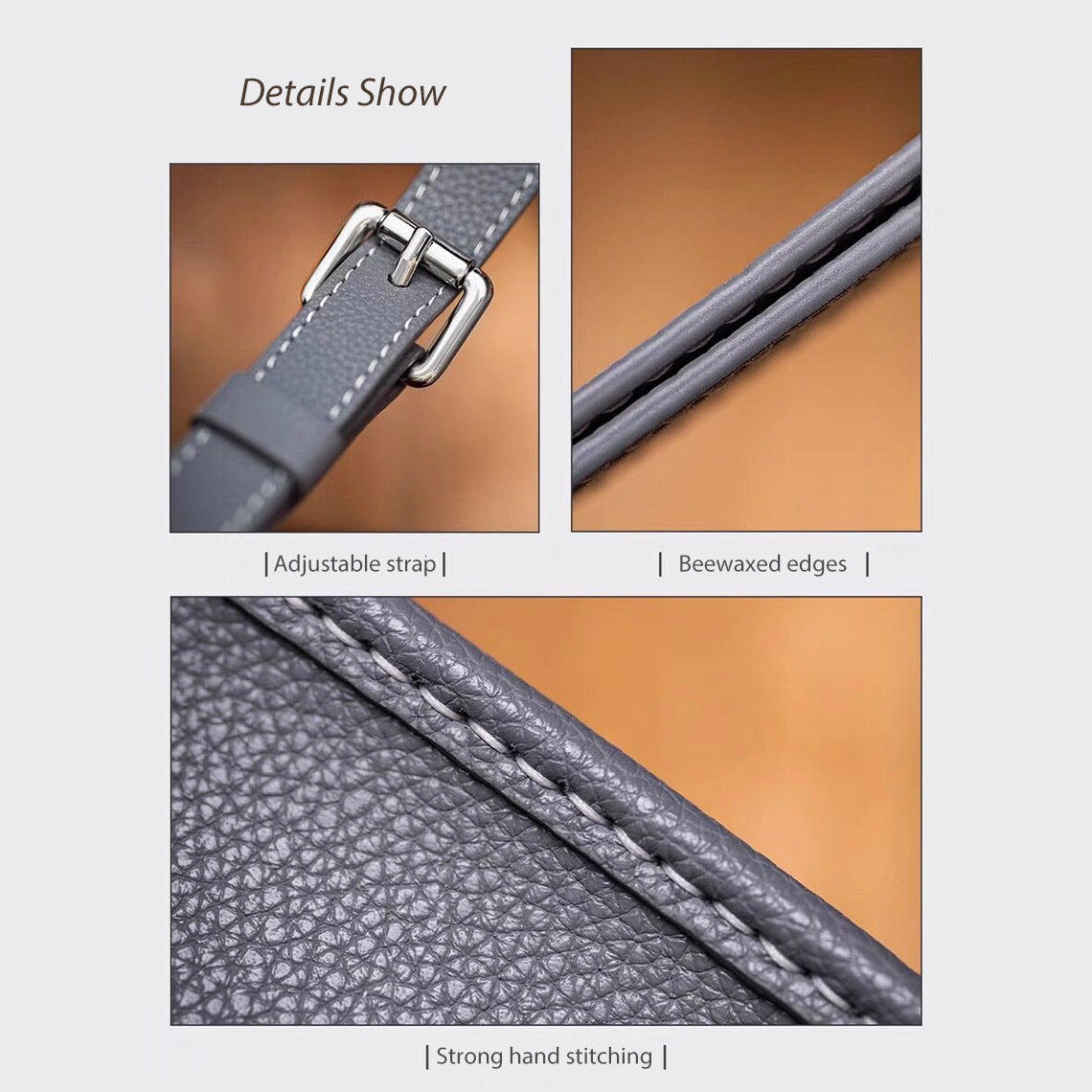 Handmade Evelyne Bag Dupe | Leather Bag DIY Kits Details - Wirkin™