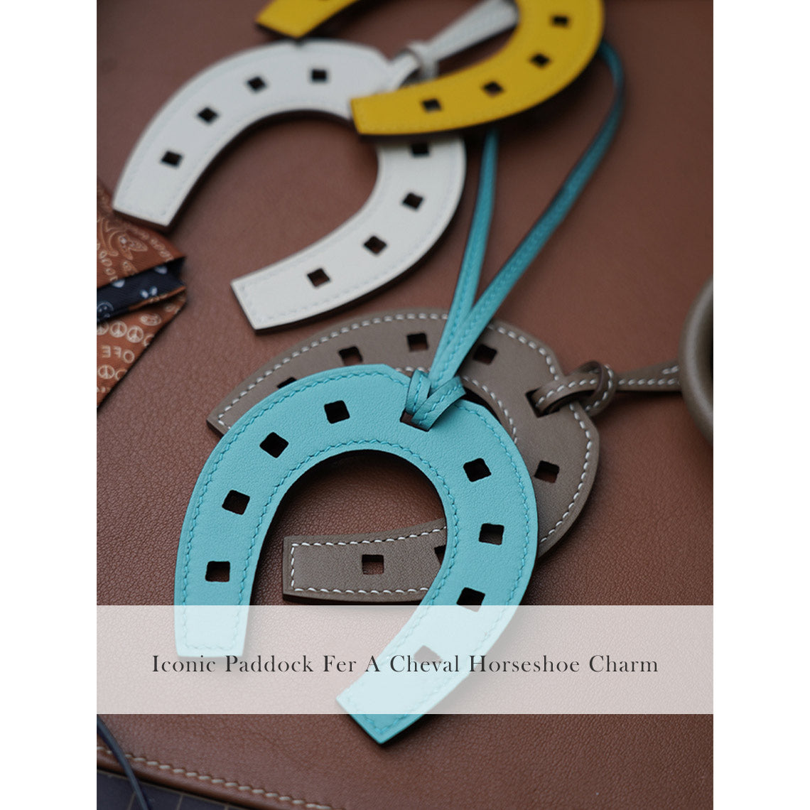 DIY Leather Charm Kit - Small Leather Charm DIY Sewing Kits for Beginners - Wirkin®