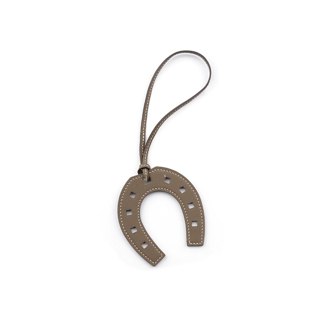 Wirkin® Full Grain Leather Paddock Horseshoe Bag Charm DIY Kit
