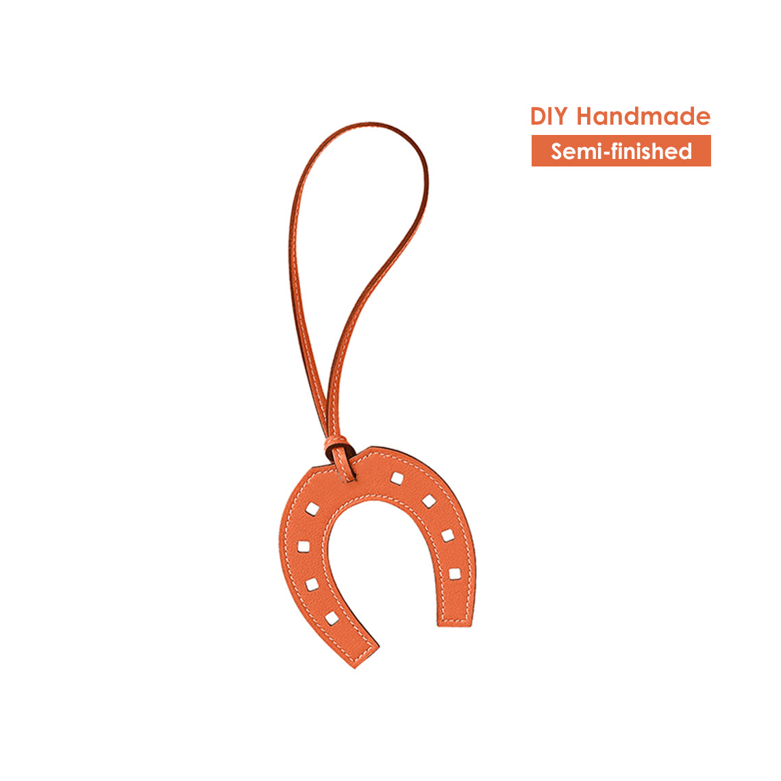 Hermes Swift Calfskin Paddock Horse Shoe Charm DIY Kit - Wirkin®