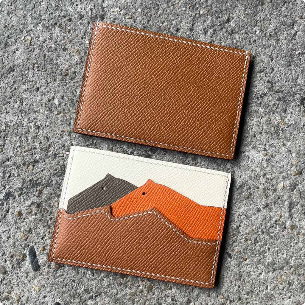 DIY Chevaux Card Holder Kit | Make Your Own Leather Card Wallet - Wirkin®