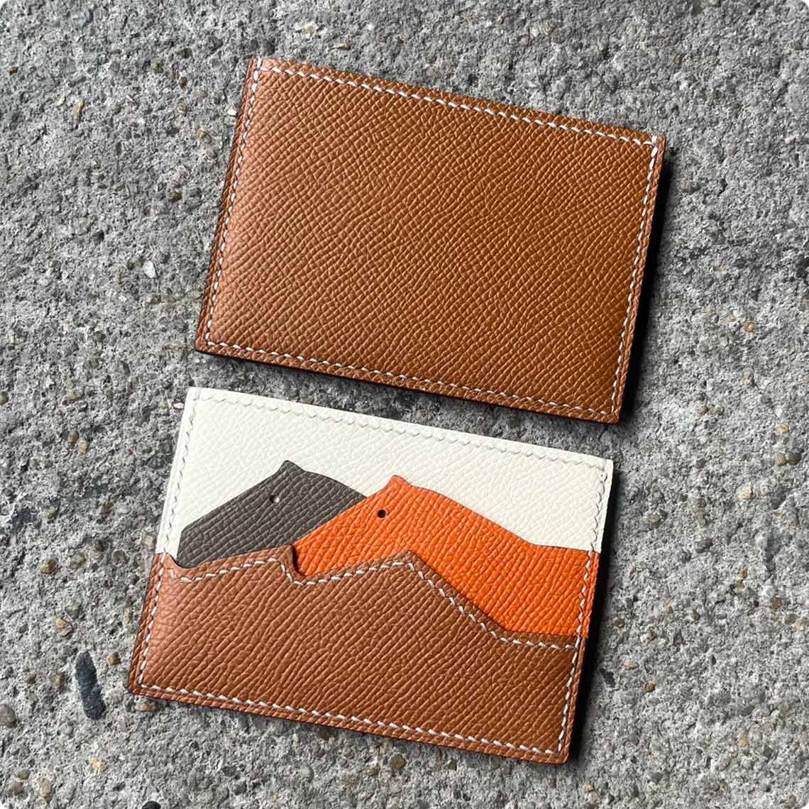 DIY Chevaux Card Holder Kit | Make Your Own Leather Card Wallet - Wirkin®