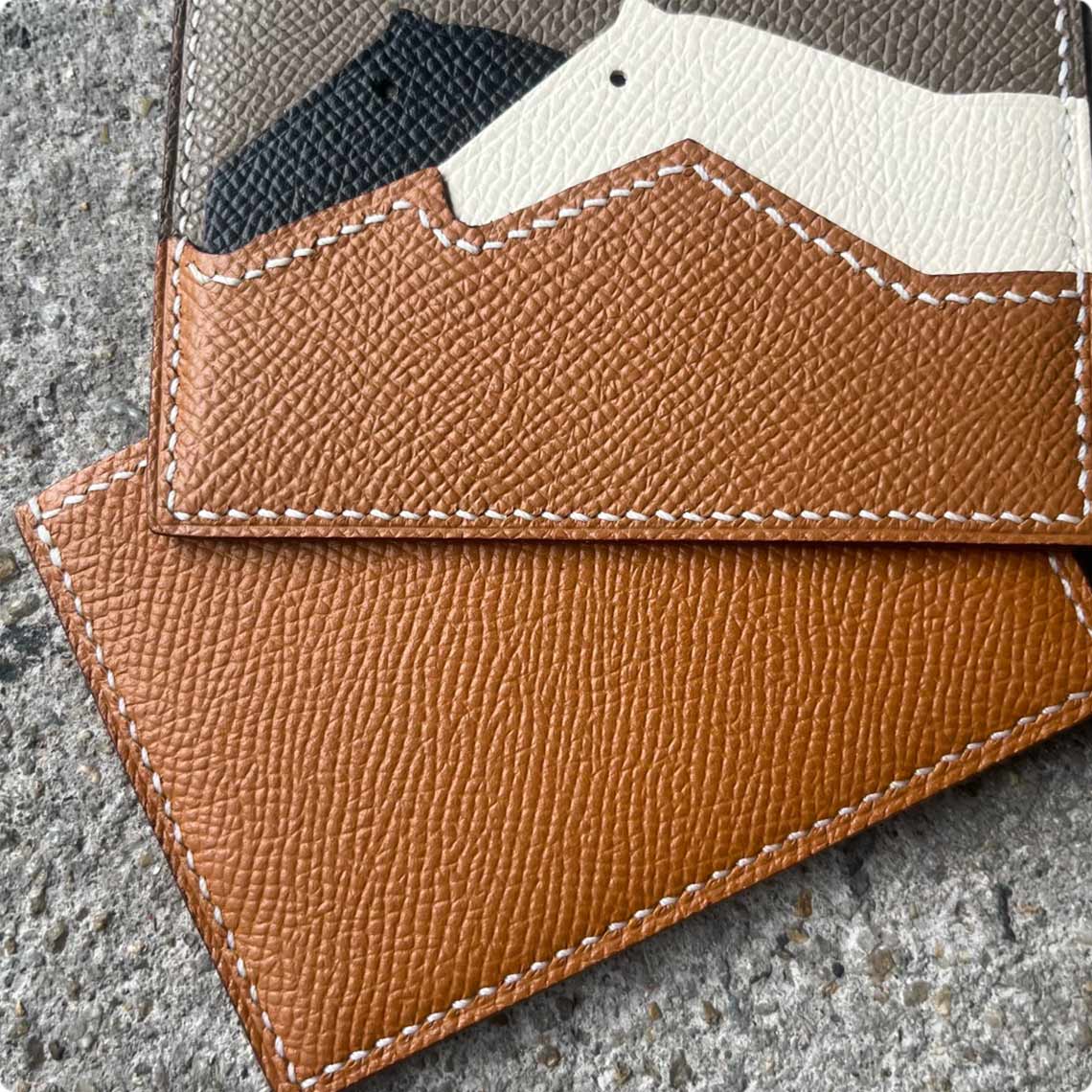Handmade Horses Card Wallet | DIY Luxury Leather Card Holder - Wirkin®