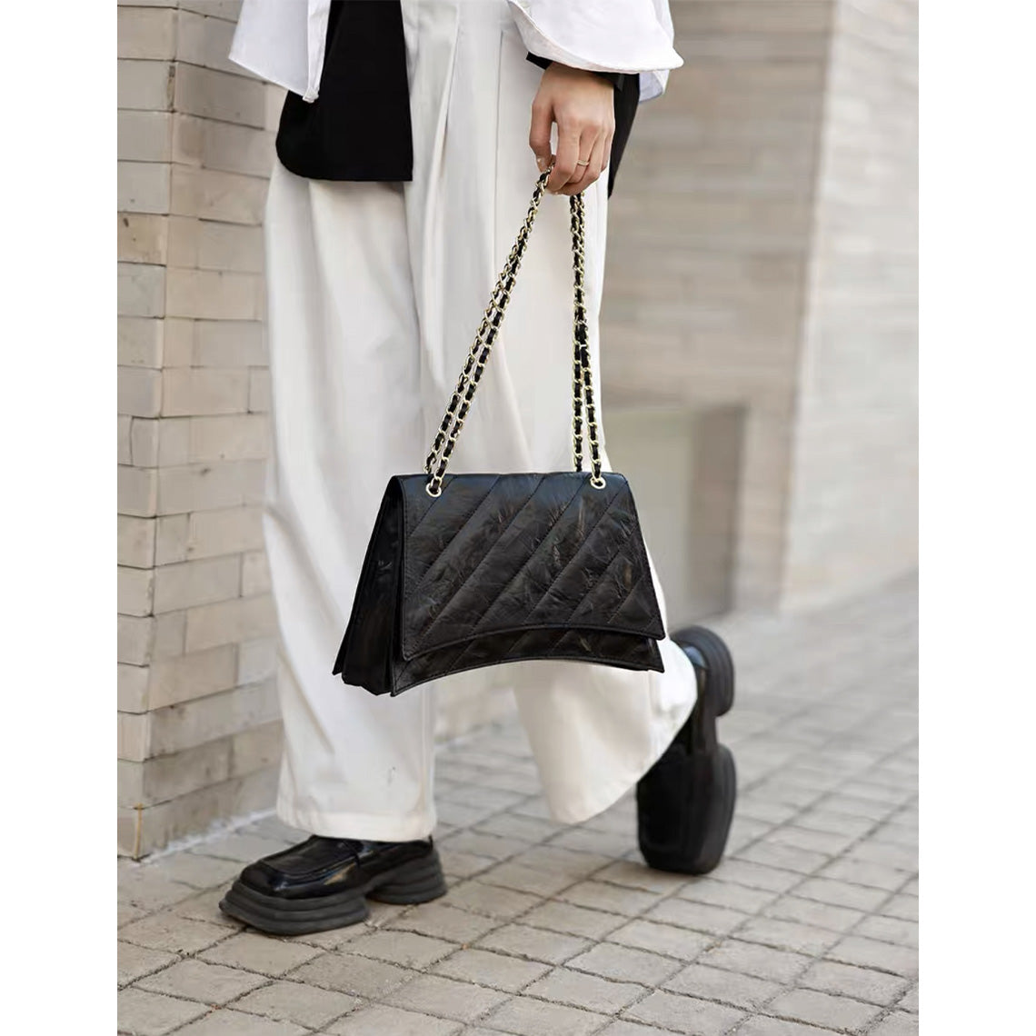 Inspired Women's Crush Hourglass Bag Handmade from Leather Bag DIY Kits - Wirkin®