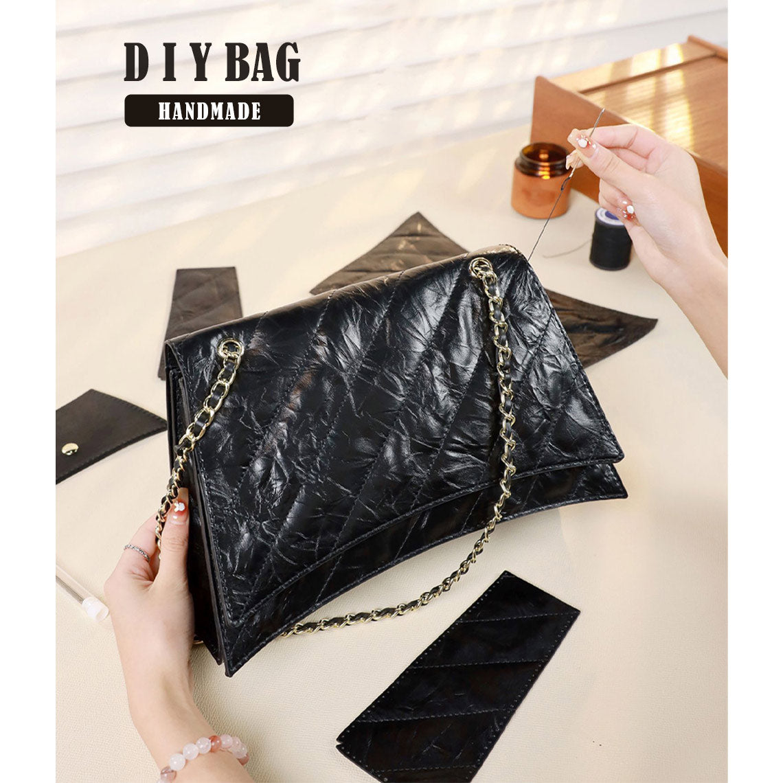 DIY Leather Bag Kit | How to Make a Leather Bag - Wirkin® DIY Kits