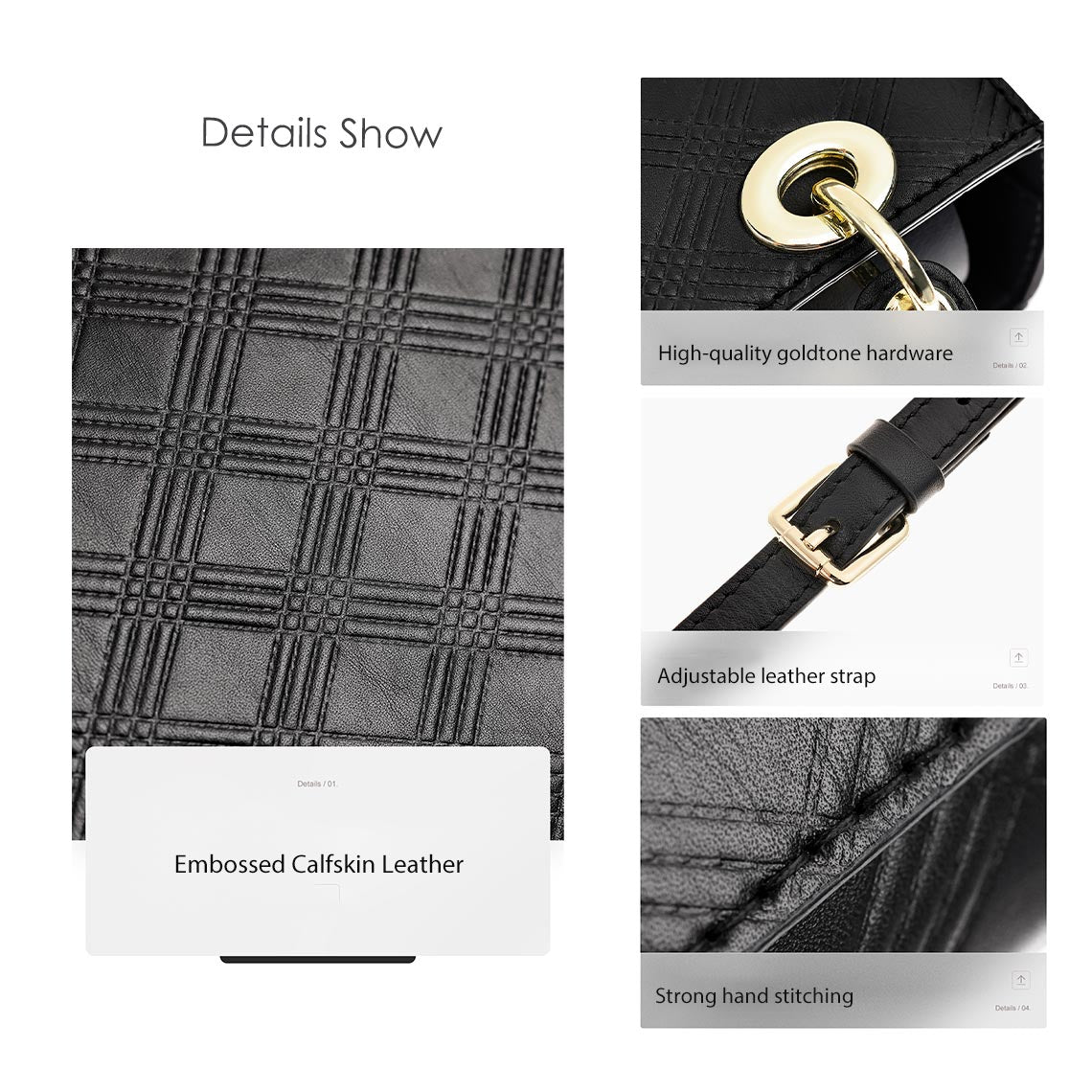 Genuine Leather Bag Making Kit Details - Wirkin™