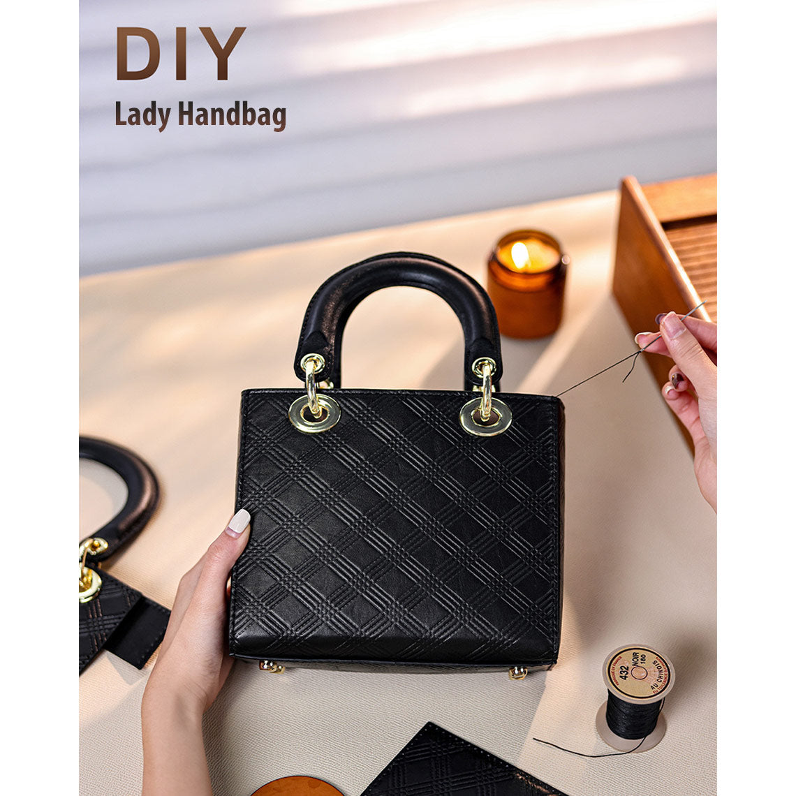 DIY Handbag Kit | Making a Leather Bag at Home - Wirkin™