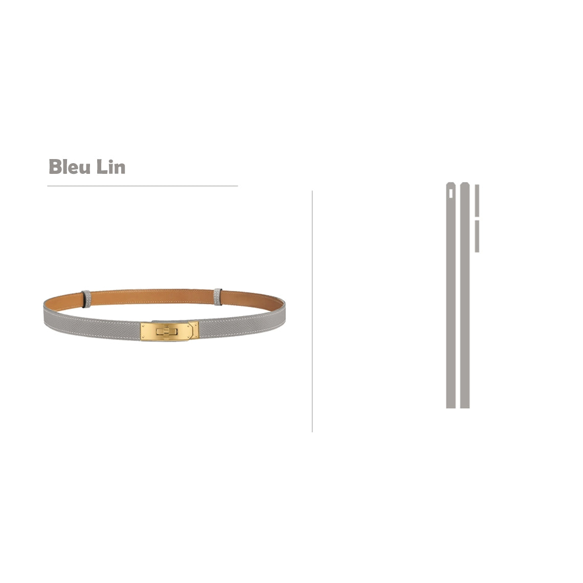 Wirkin® Epsom Leather Inspired Kelly Slim Belt DIY Kits