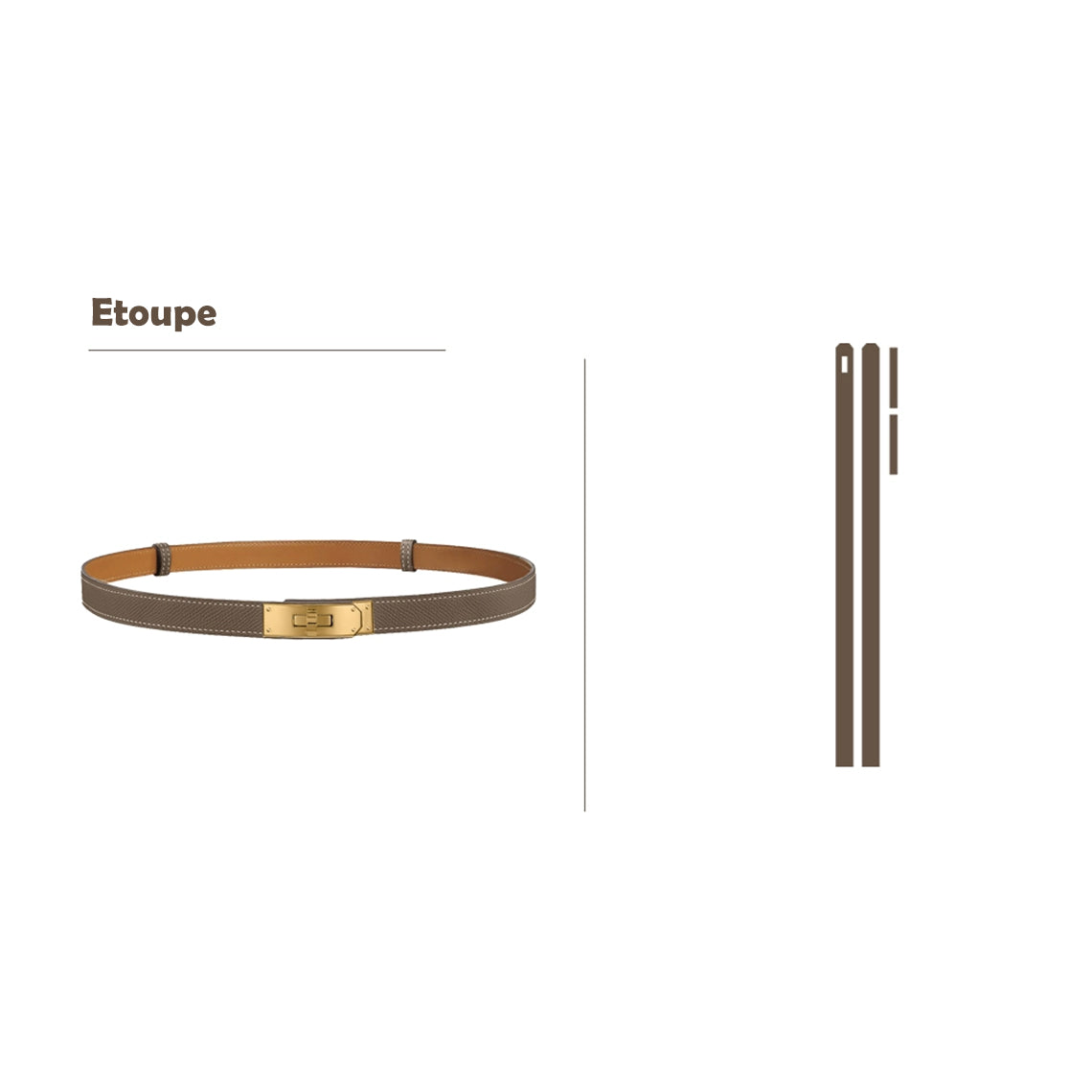Wirkin® Epsom Leather Inspired Kelly Slim Belt DIY Kits