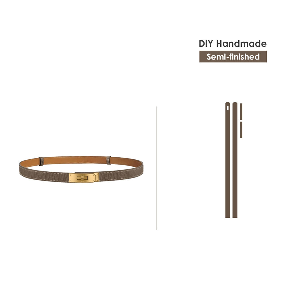 Inspired Kelly 18 Belt DIY Kit Leather | Handmade Leather Belt for Women - Wirkin®