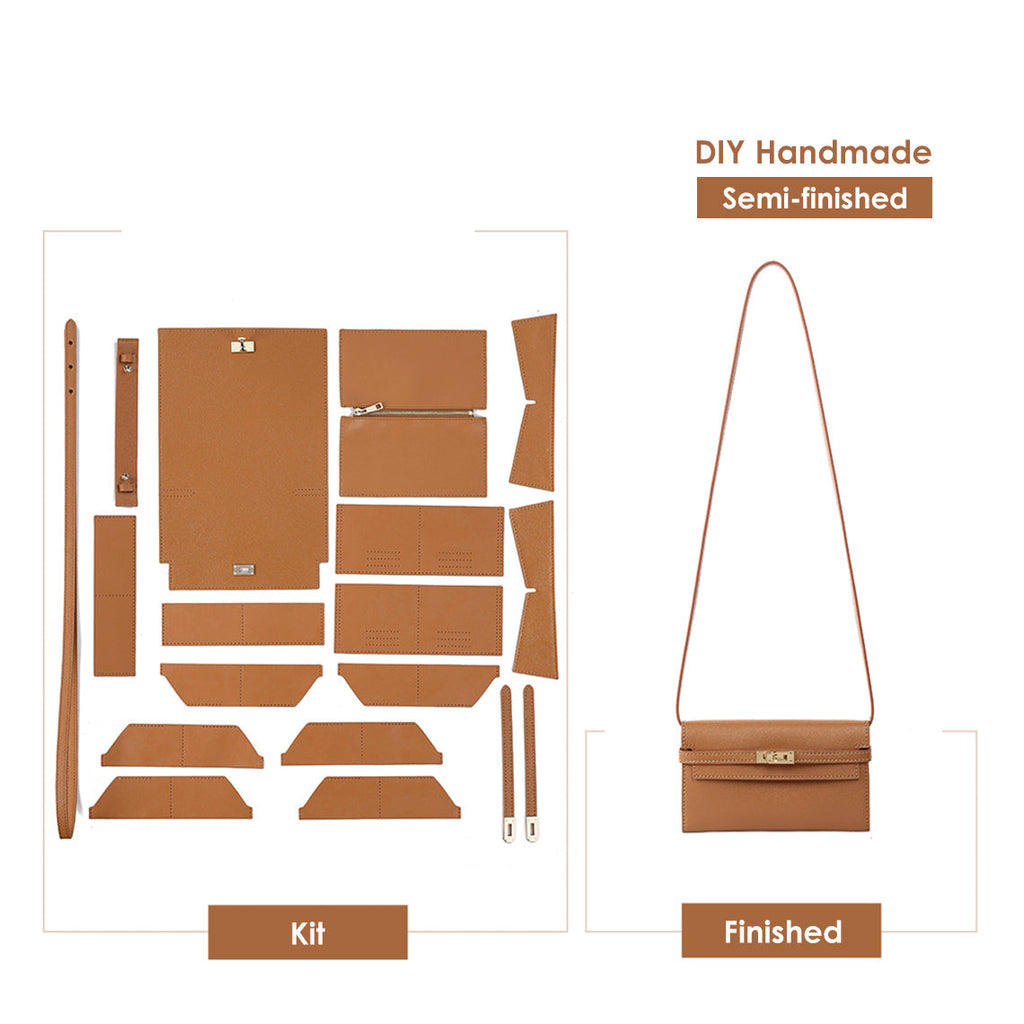Inspired Kelly Long Wallet & Purse DIY Kit | DIY Crossbody Purse for Women - Wirkin™