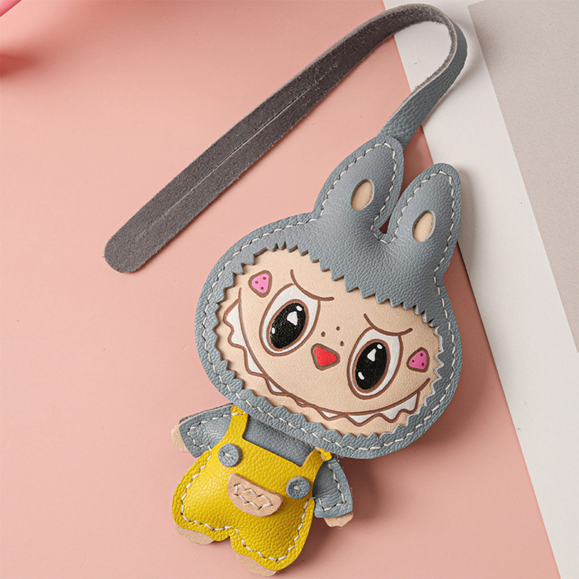 Grey Monster Doll Keychain DIY Kit | Beginner DIY Projects - Wirkin®