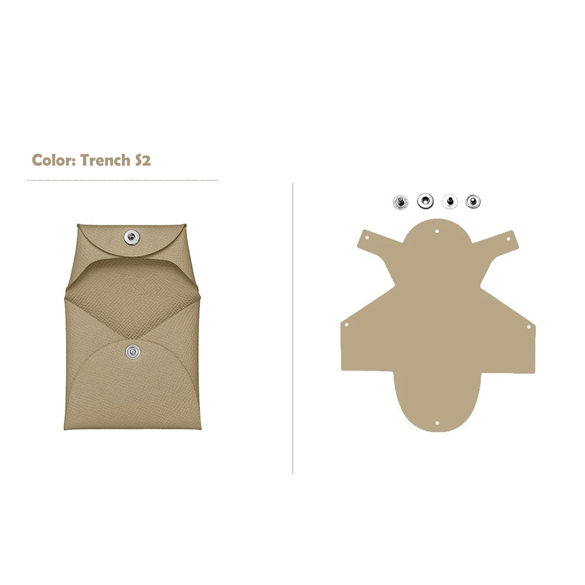 Wirkin® Epsom Leather Inspired Basita Purse DIY Kit