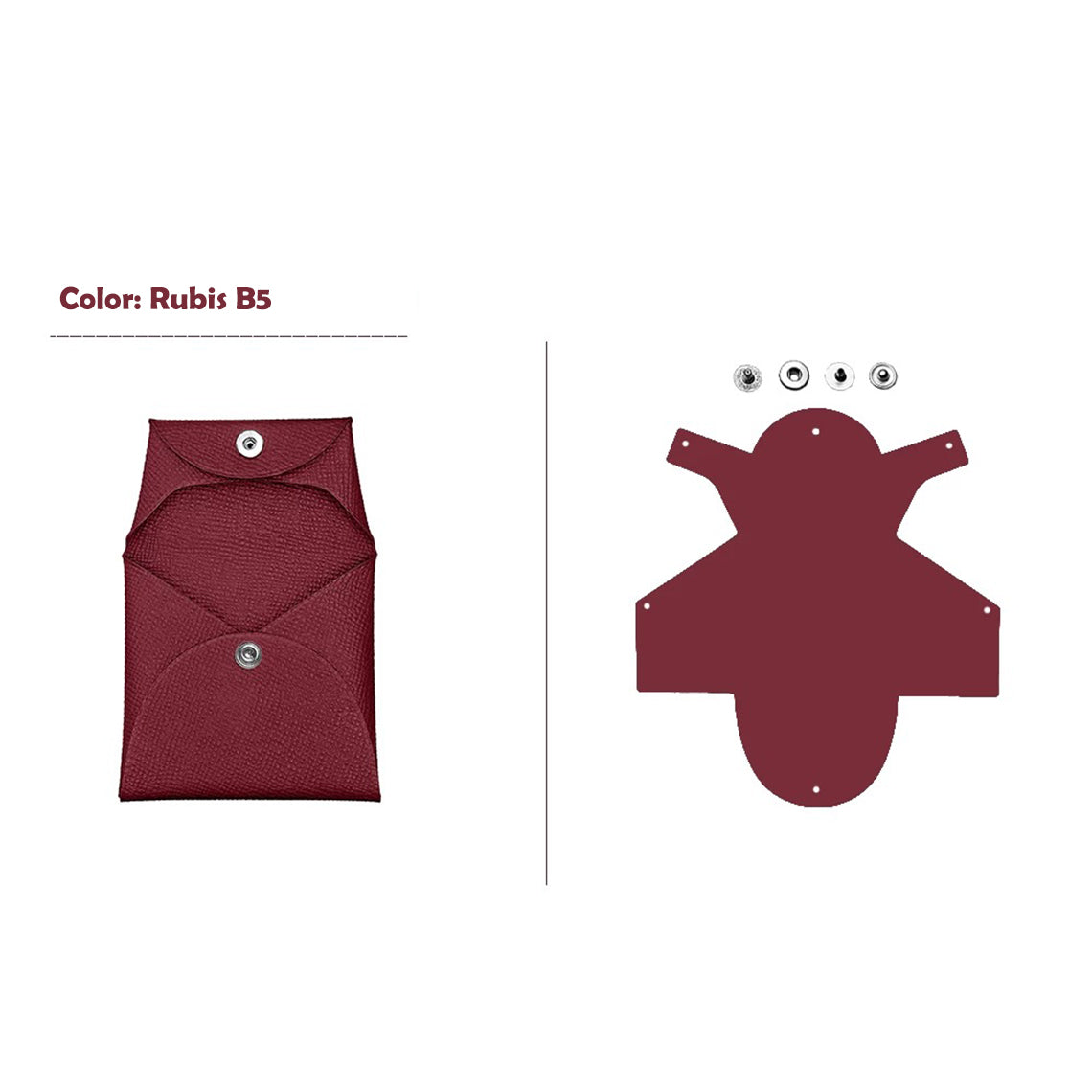Wirkin® Epsom Leather Inspired Basita Purse DIY Kit