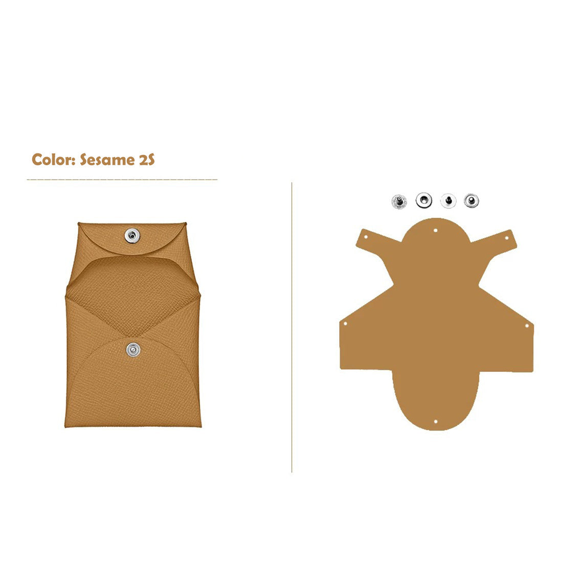 Wirkin® Epsom Leather Inspired Basita Purse DIY Kit