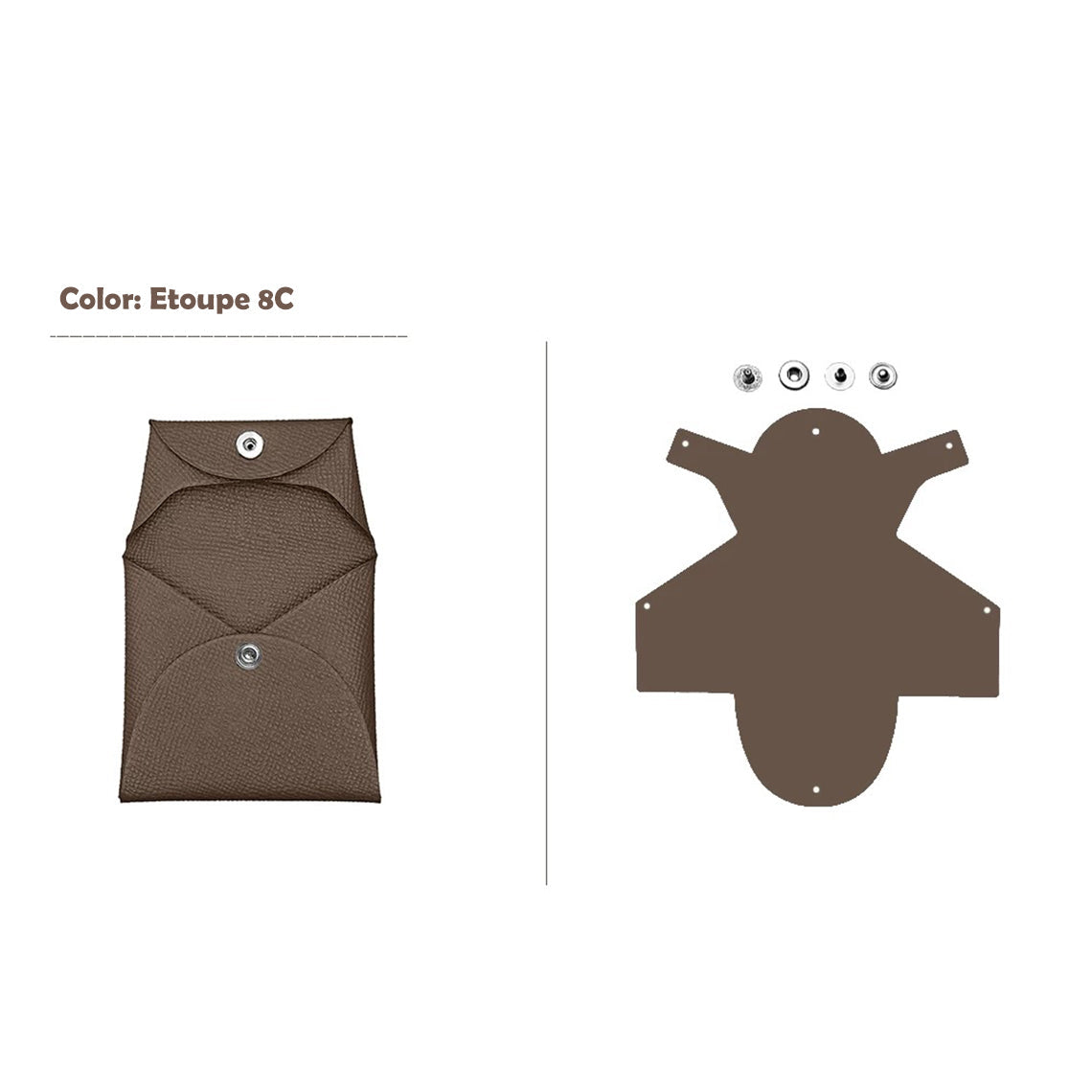 Wirkin® Epsom Leather Inspired Basita Purse DIY Kit