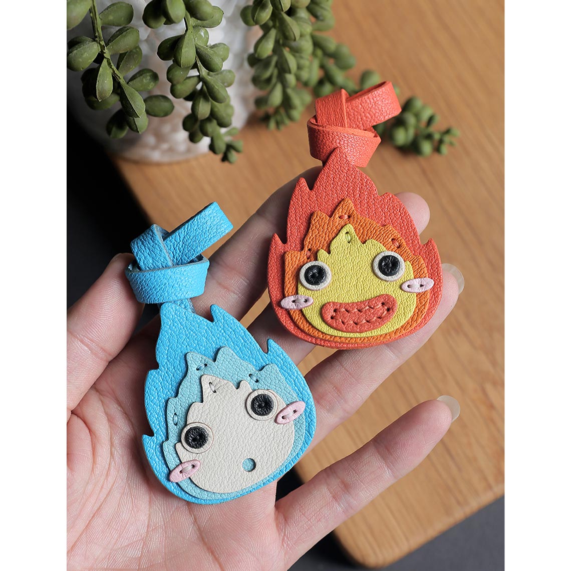 Howl's Moving Castle Character | Calcifer Bag Charm Accessory - Wirkin®