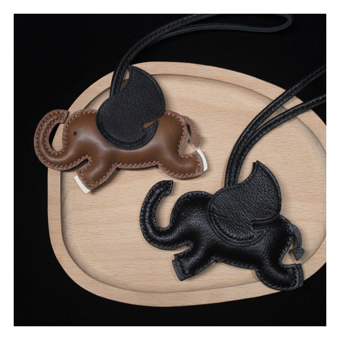 Wirkin® Sheep Leather Elephant Charm DIY Kits