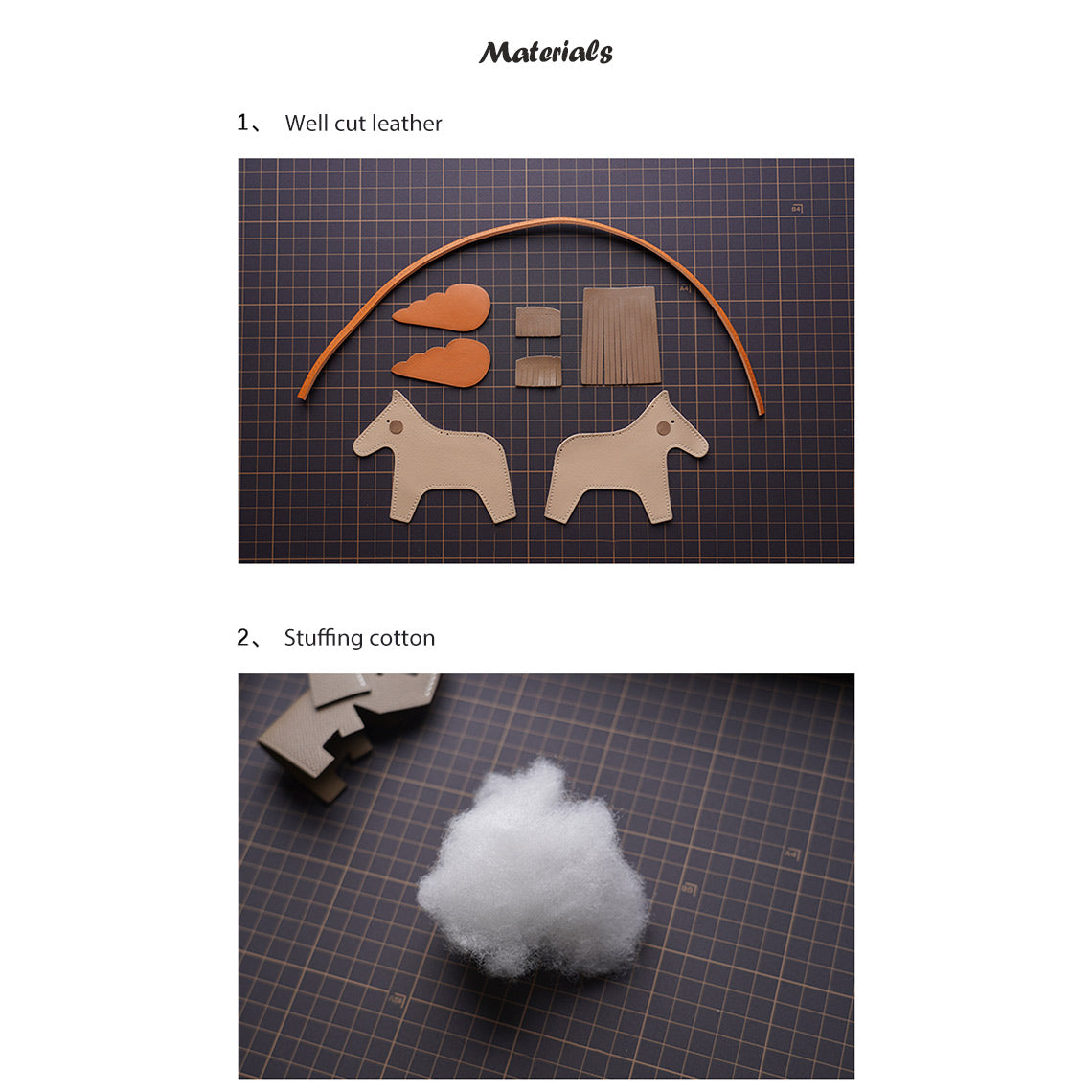 DIY Horse Charm Leather Kit | Beginner DIY Projects - Wirkin®