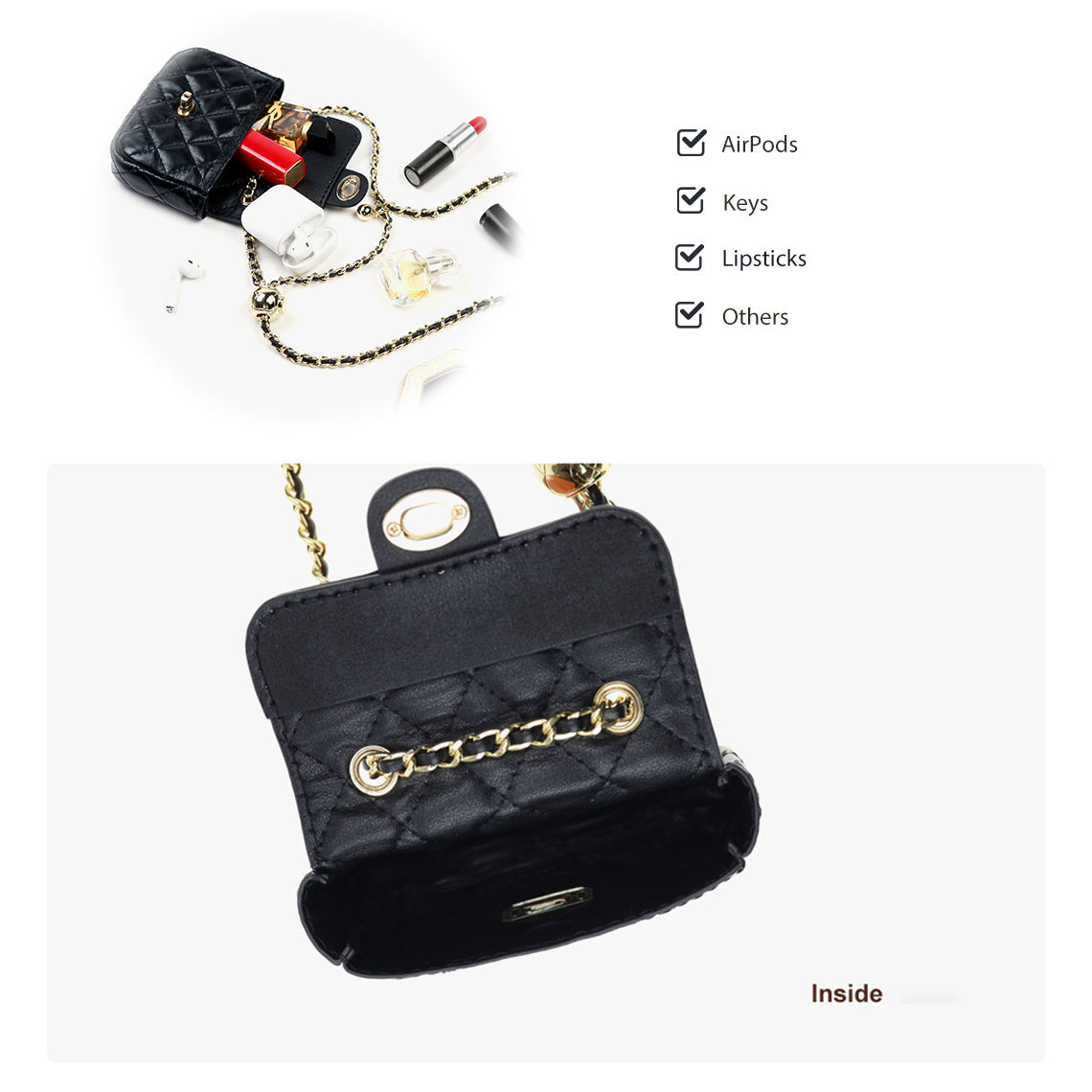 DIY Leather Purse Interior | Handmade Chain Purse - Wirkin®
