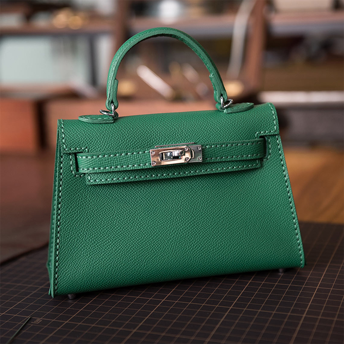 Wirkin® Top Grain Leather Inspired Sellier Kylie Bag DIY Kit | Price Drop at Checkout