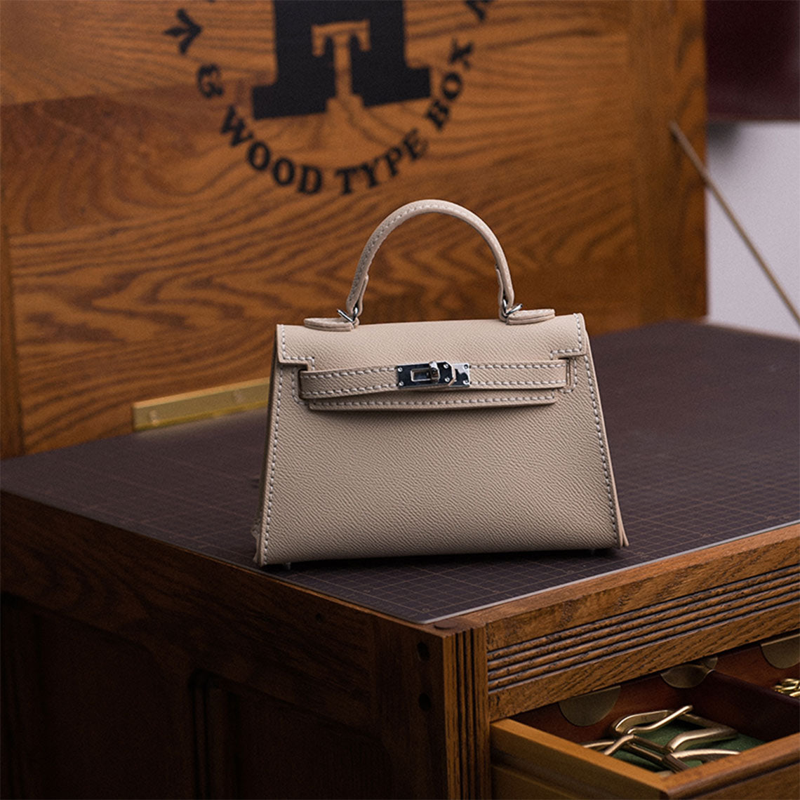Wirkin® Top Grain Leather Inspired Sellier Kylie Bag DIY Kit | Price Drop at Checkout