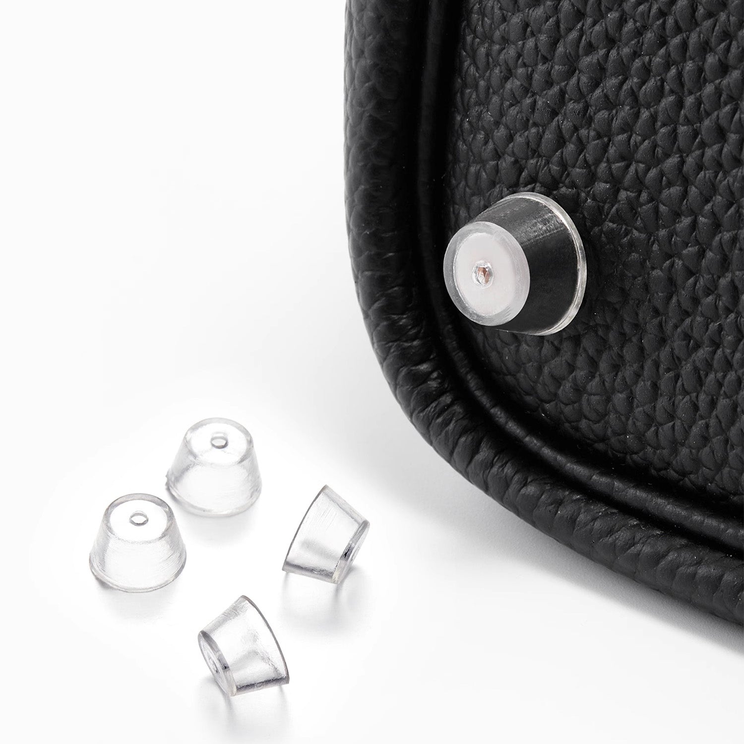 Transparent Silicone Bottom Protector for Lindy, Kelly, Birkin Bags - Foot Stud Anti-Wear Pads, Protect Your Bag’s Base