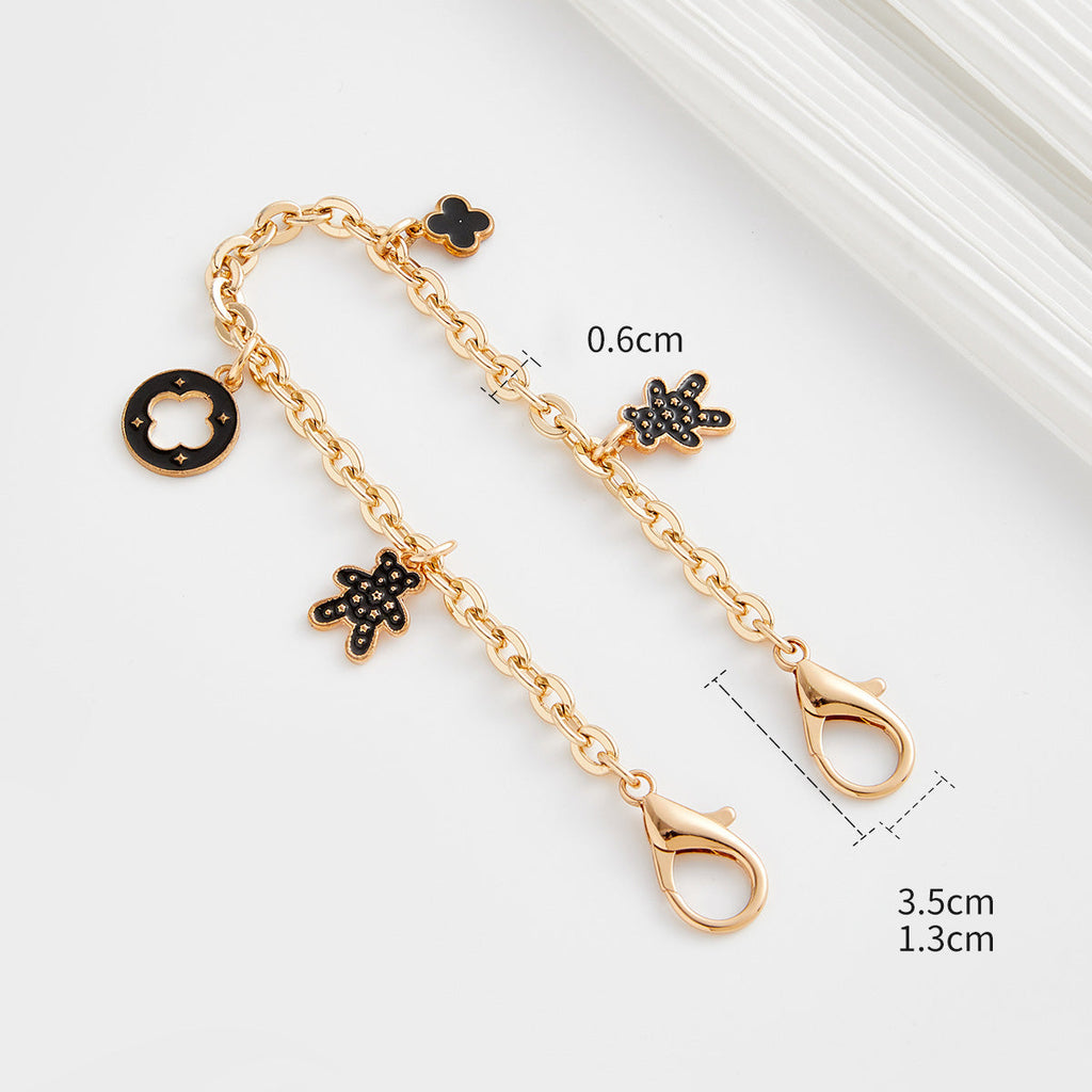 Handmade Alloy Bag Extension Chain | 0.6cm Wide, Durable Decorative Chain, Premium Craftsmanship