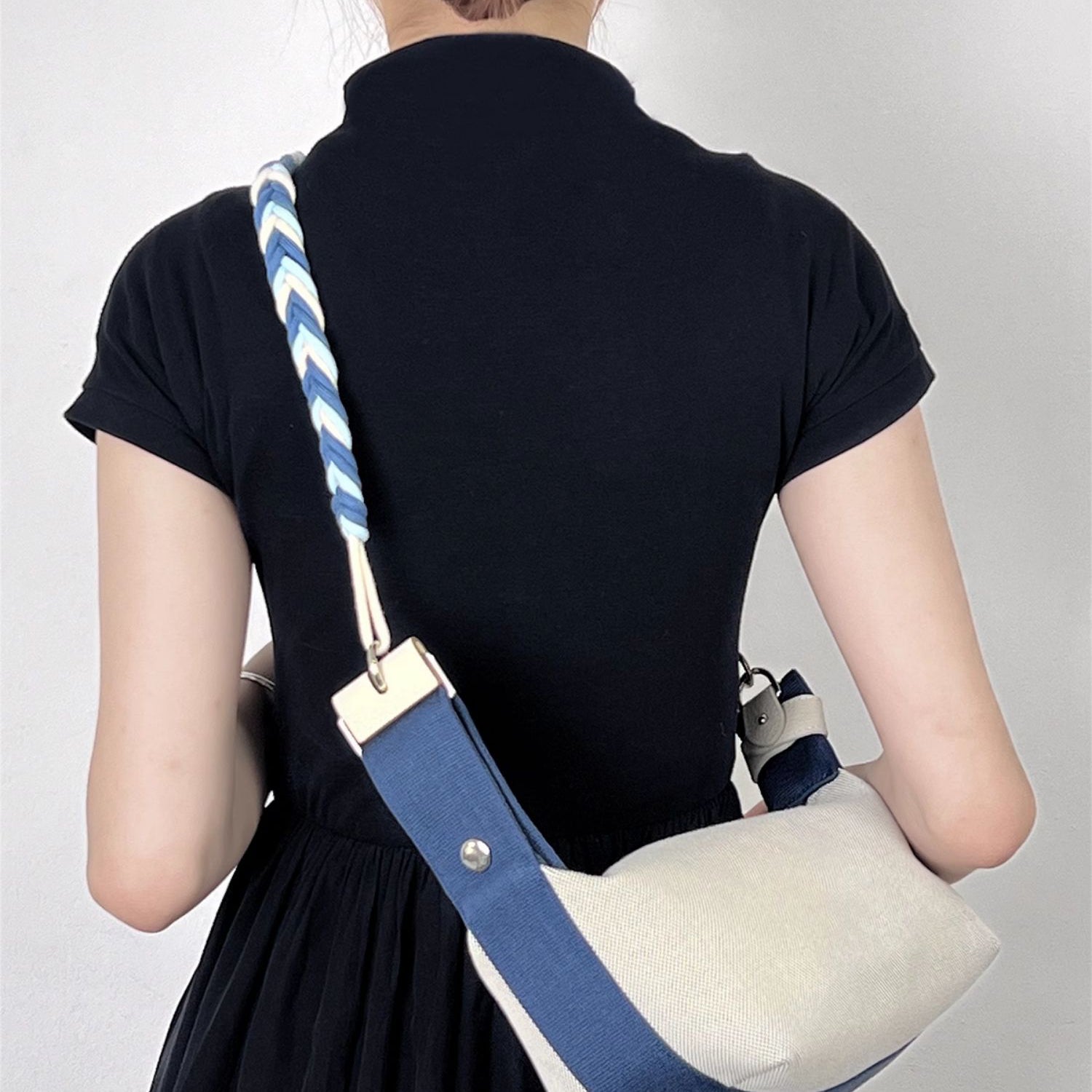 Handmade Woven Shoulder Strap - Versatile Replacement Strap for Crossbody or Underarm Bags
