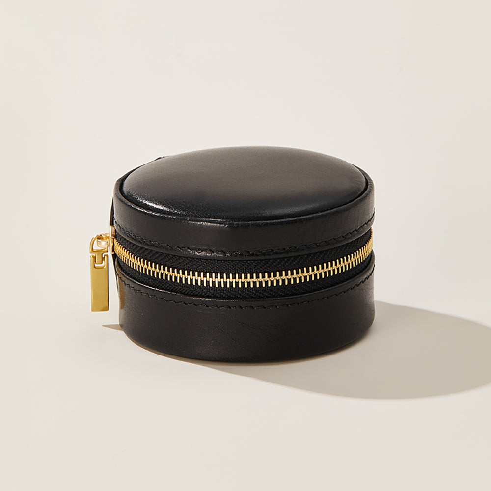 Luxury Handmade Leather Jewelry Storage Box, Large Capacity Organizer for Bracelets, Necklaces, and Accessories