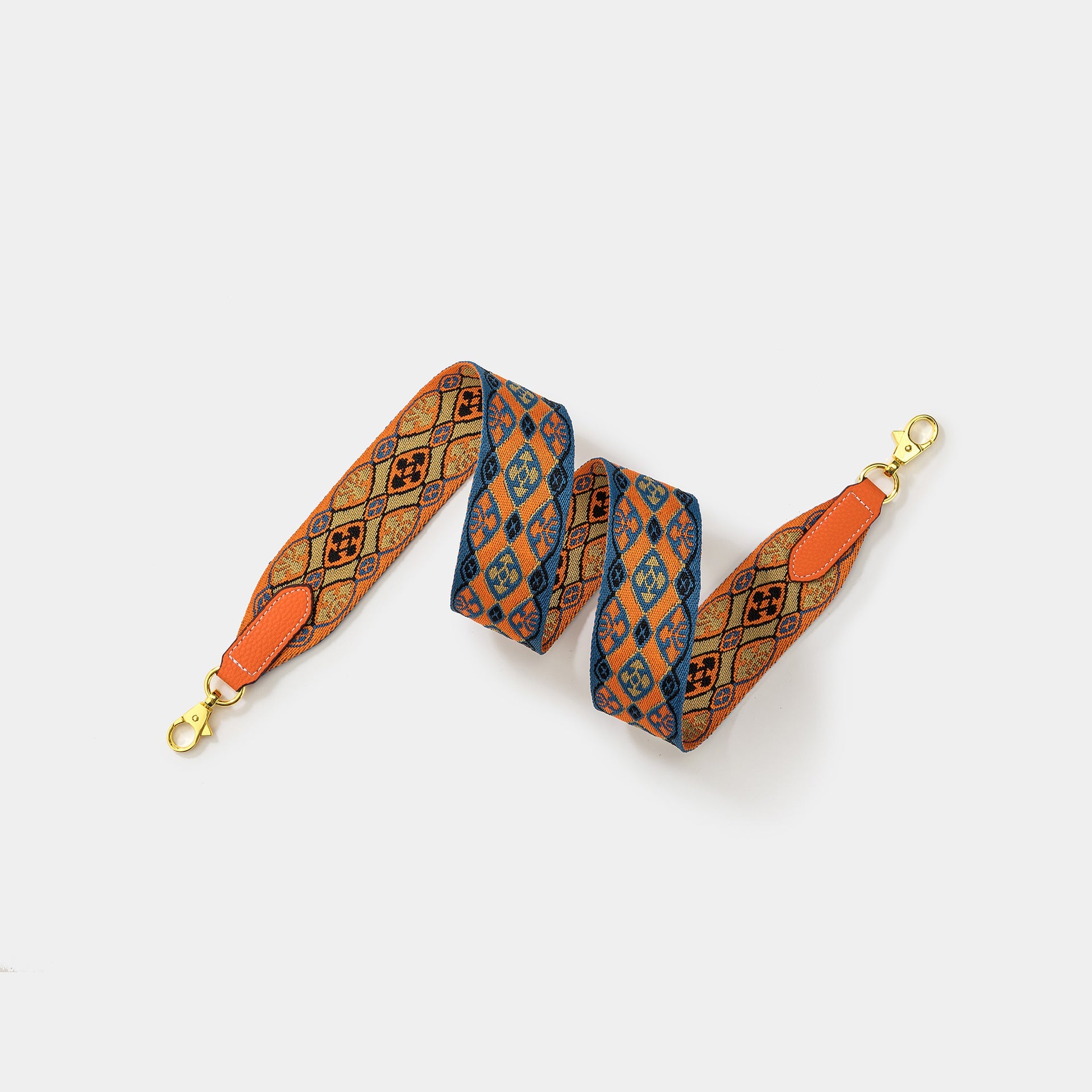 Durable Ethnic Style Canvas Shoulder Strap – Versatile Replacement Strap for Bags