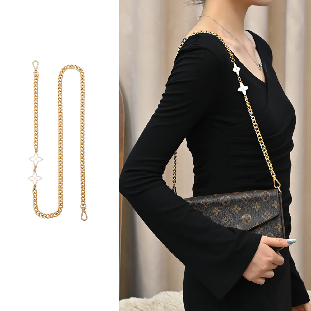 Metal Chain Strap for Bags – Replacement Crossbody/Shoulder Strap for Bag Modification