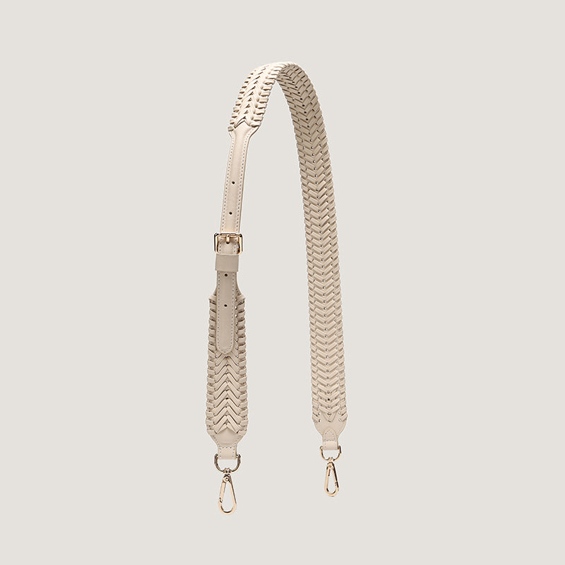 Handmade Leather Shoulder Strap for Herbag & Kelly Bags, Customizable Replacement Strap, Hand-Stitched Design